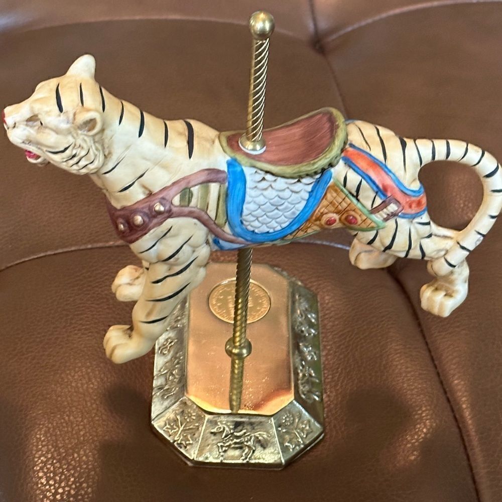 Westland Designs #1809 Carousel Collection, Limited Edition Bengal Tiger NIB 339
